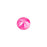PRESTIGE Crystal, #2088 Round Flatback Rhinestone SS20, Electric Pink LacquerPRO (1 Piece)