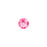 PRESTIGE Crystal, #2088 Round Flatback Rhinestone SS16, Electric Pink LacquerPRO DeLite (1 Piece)
