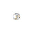 PRESTIGE Crystal, #2088 Round Flatback Rhinestone SS16, Crystal Moonlight (1 Piece)