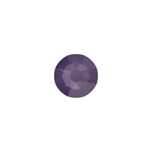 PRESTIGE Crystal, #2088 Round Flatback Rhinestone SS12, Crystal Purple Ignite (1 Piece)
