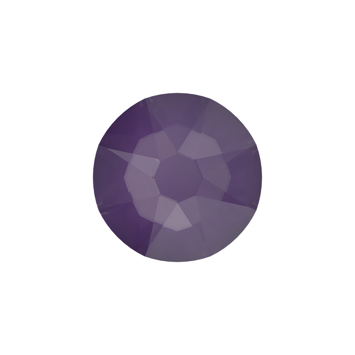PRESTIGE Crystal, #2088 Round Flatback Rhinestone SS30, Crystal Purple Ignite (1 Piece)