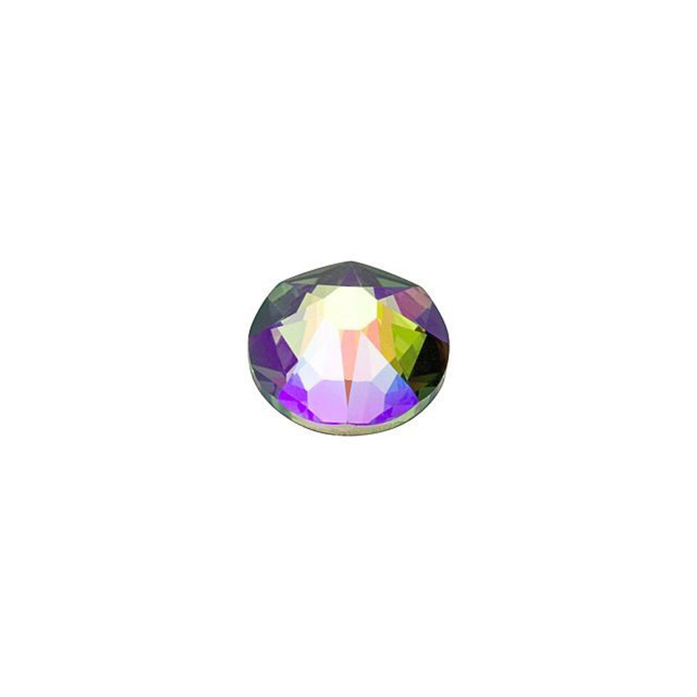 PRESTIGE Crystal, #2088 Round Flatback Rhinestone SS20, Crystal Paradise Shine (1 Piece)