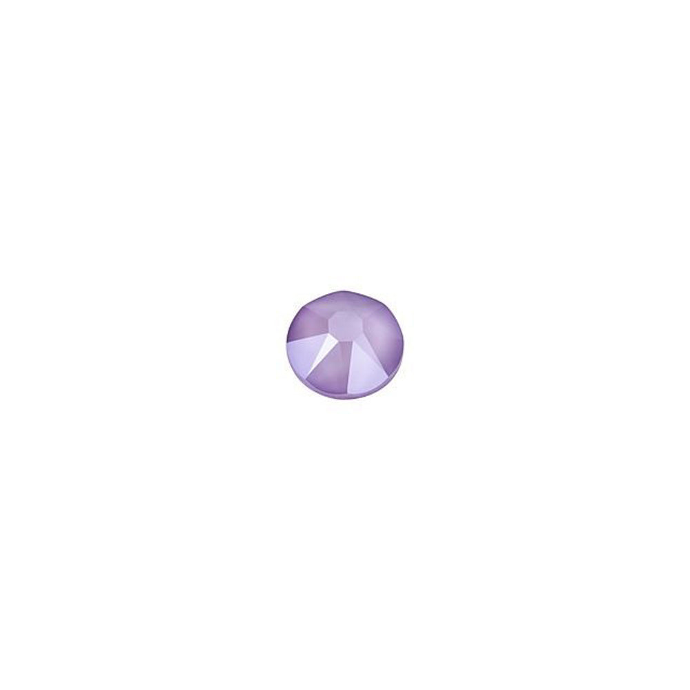 PRESTIGE Crystal, #2088 Round Flatback Rhinestone SS12, Lilac Shiny LacquerPRO (1 Piece)