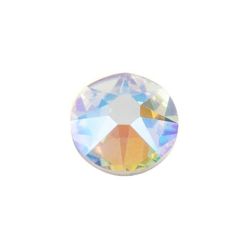 PRESTIGE Crystal, #2088 Round Flatback Rhinestone SS30, Crystal Shimmer (1 Piece)