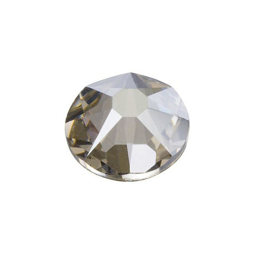 PRESTIGE Crystal, #2088 Round Flatback Rhinestone SS34, Crystal Silver Shade (1 Piece)