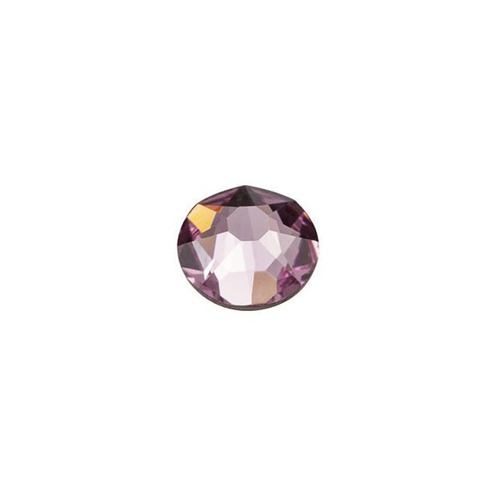 PRESTIGE Crystal, #2088 Round Flatback Rhinestone SS20, Light Amethyst (1 Piece)