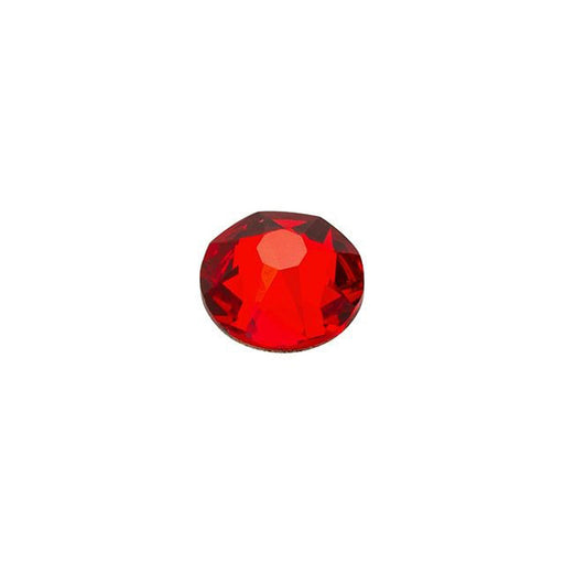 PRESTIGE Crystal, #2088 Round Flatback Rhinestone SS20, Light Siam (1 Piece)