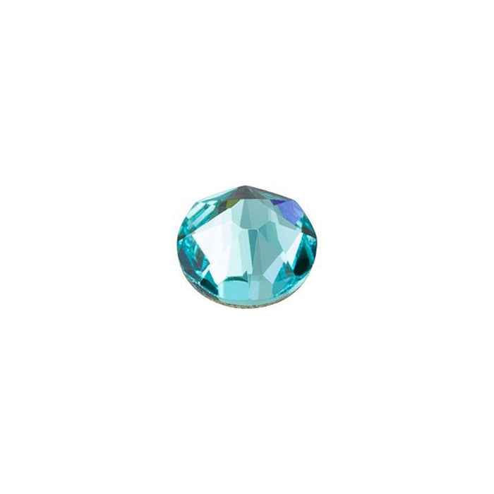 PRESTIGE Crystal, #2088 Round Flatback Rhinestone SS20, Light Turquoise (1 Piece)
