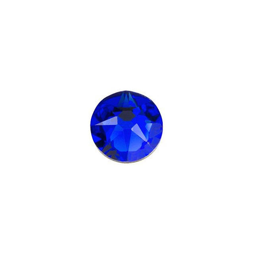 PRESTIGE Crystal, #2088 Round Flatback Rhinestone SS20, Majestic Blue (1 Piece)