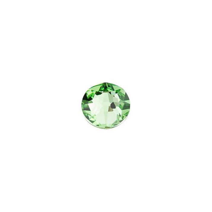PRESTIGE Crystal, #2088 Round Flatback Rhinestone SS16, Peridot (1 Piece)