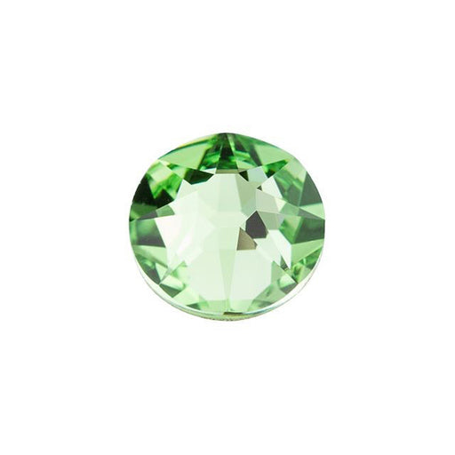 PRESTIGE Crystal, #2088 Round Flatback Rhinestone SS30, Peridot (1 Piece)