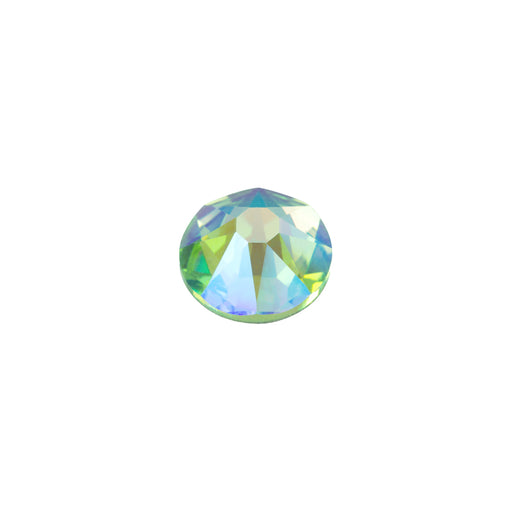 PRESTIGE Crystal, #2088 Round Flatback Rhinestone SS20, Peridot Shimmer (1 Piece)