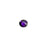 PRESTIGE Crystal, #2088 Round Flatback Rhinestone SS12, Purple Velvet (1 Piece)