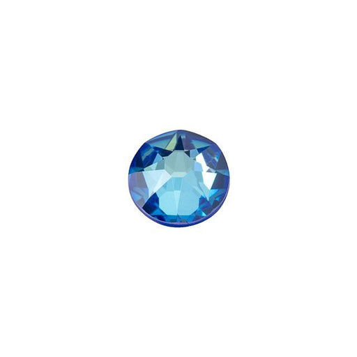 PRESTIGE Crystal, #2088 Round Flatback Rhinestone SS20, Royal Blue LacquerPRO DeLite (1 Piece)
