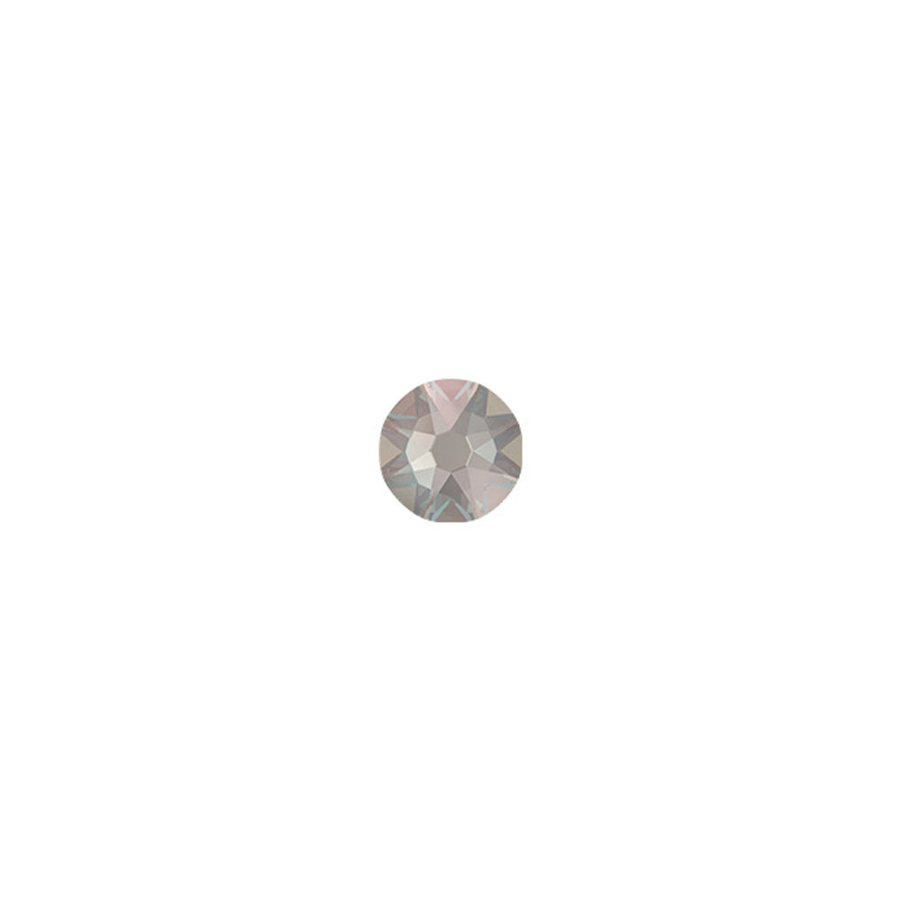 PRESTIGE Crystal, #2088 Round Flatback Rhinestone SS12, Serene Grey LacquerPRO DeLite (1 Piece)