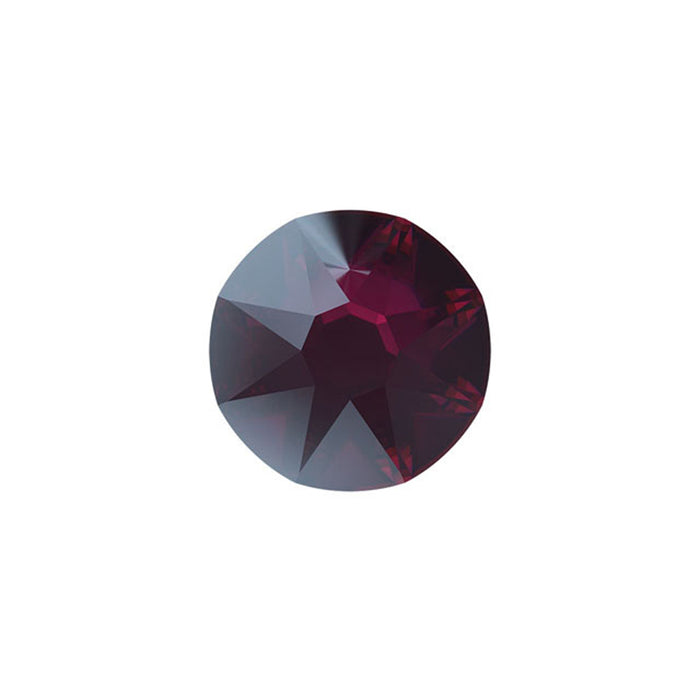 PRESTIGE Crystal, #2088 Round Flatback Rhinestone SS16, Siam Nightfall (1 Piece)