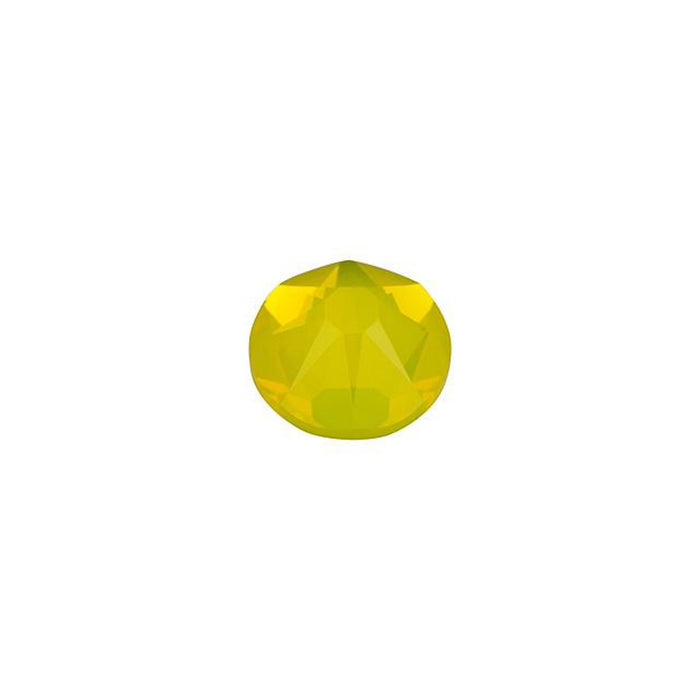 PRESTIGE Crystal, #2088 Round Flatback Rhinestone SS20, Yellow Opal (1 Piece)