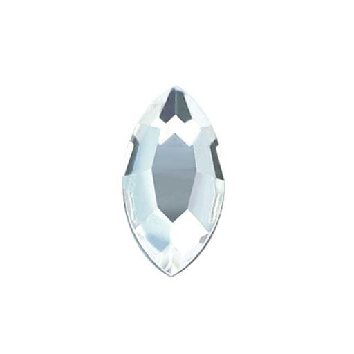 PRESTIGE Crystal, #2200 Navette Flatback Rhinestone 8mm, Crystal (1 Piece)
