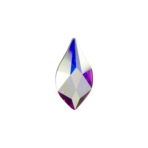 PRESTIGE Crystal, #2205 Flame Flatback Rhinestone 10mm, Crystal AB (1 Piece)