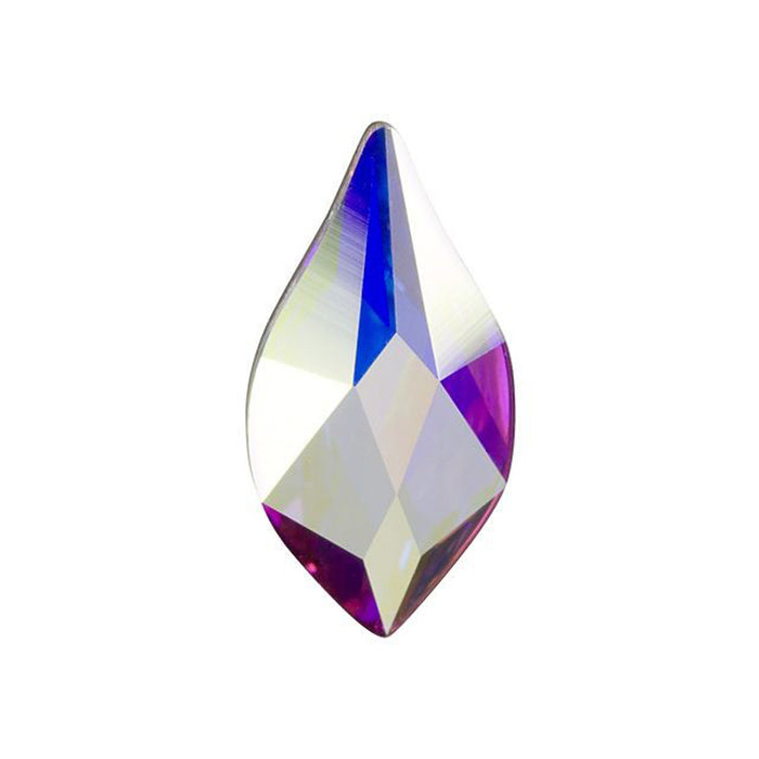 PRESTIGE Crystal, #2205 Flame Flatback Rhinestone 14mm, Crystal AB (1 Piece)