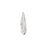 PRESTIGE Crystal, #2304 Raindrop Flatback Rhinestone 10mm, Crystal (1 Piece)