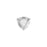 PRESTIGE Crystal, #2472 Trilliant Flatback Rhinestone 5mm, Crystal (1 Piece)