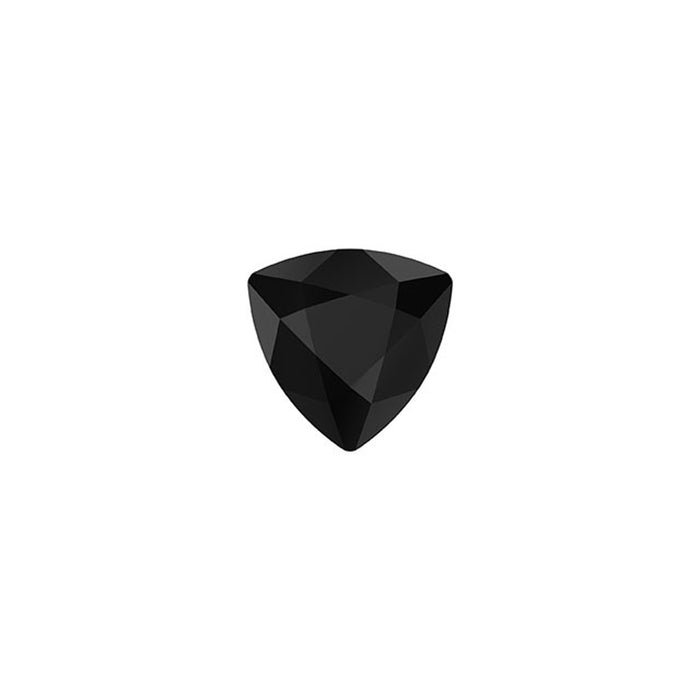 PRESTIGE Crystal, #2472 Trilliant Flatback Rhinestone 5mm, Jet (1 Piece)