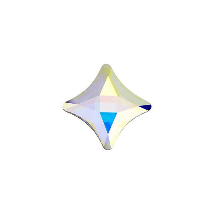 PRESTIGE Crystal, #2494 Starlet Flatback Rhinestone 8mm, Crystal AB (1 Piece)