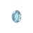 PRESTIGE Crystal, #2603 Oval Flatback Rhinestone 14mm, Aquamarine (1 Piece)