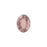 PRESTIGE Crystal, #2603 Oval Flatback Rhinestone 14mm, Vintage Rose (1 Piece)