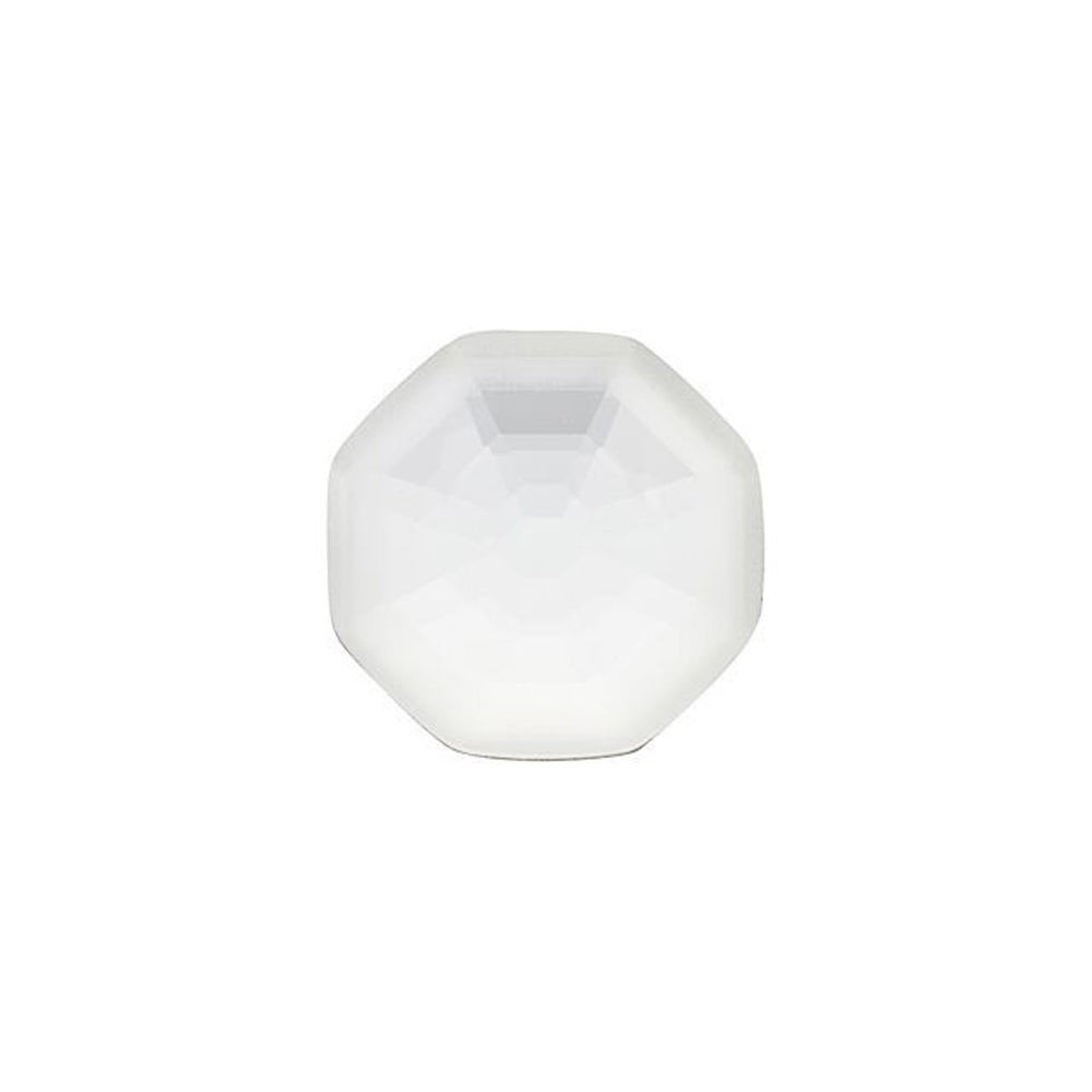 PRESTIGE Crystal, #2611G Solaris Octagon Flatback Rhinestone 8mm, 1/2 Matte Crystal (1 Piece)