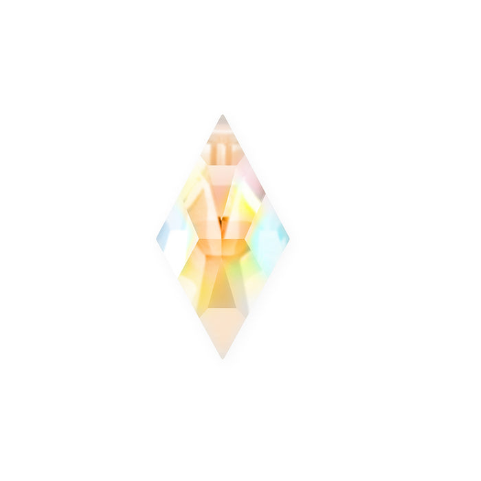 PRESTIGE Crystal, #2709 Rhombus Flatback Rhinestone 10mm, Crystal AB (1 Piece)