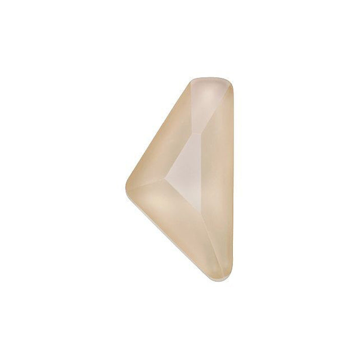 PRESTIGE Crystal, #2738 Triangle A Flatback Rhinestone 12x6mm, Ivory Cream Shiny LacquerPRO (1 Piece)