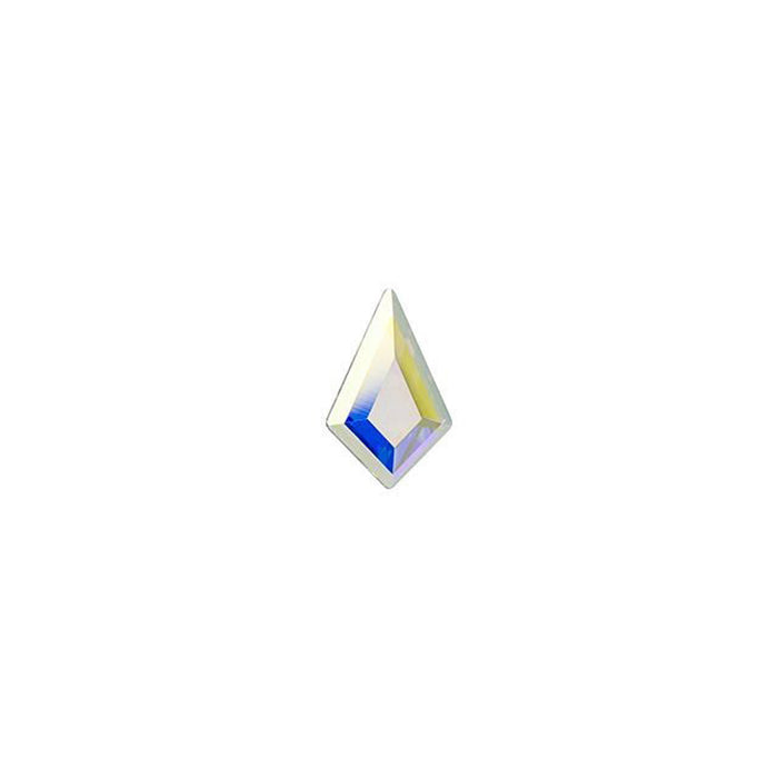 PRESTIGE Crystal, #2771 Kite Flatback Rhinestone 6.4x4.2mm, Crystal AB (1 Piece)