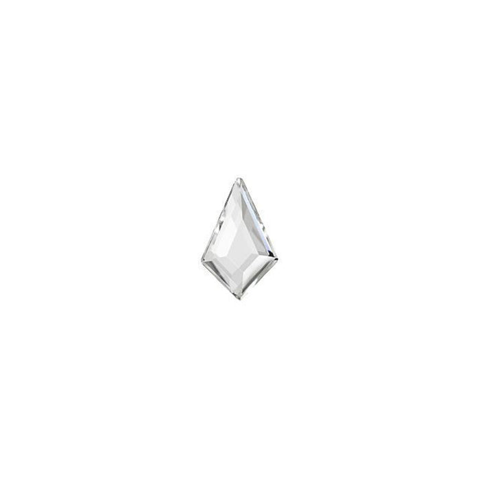 PRESTIGE Crystal, #2771 Kite Flatback Rhinestone 6.4x4.2mm, Crystal (1 Piece)