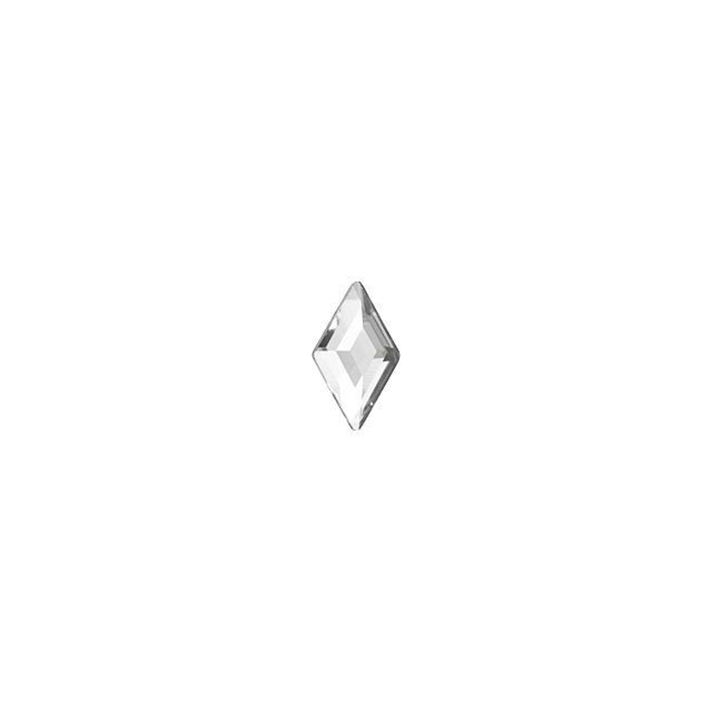 PRESTIGE Crystal, #2773 Diamond Shape Flatback Rhinestone 5x3mm, Crystal (1 Piece)