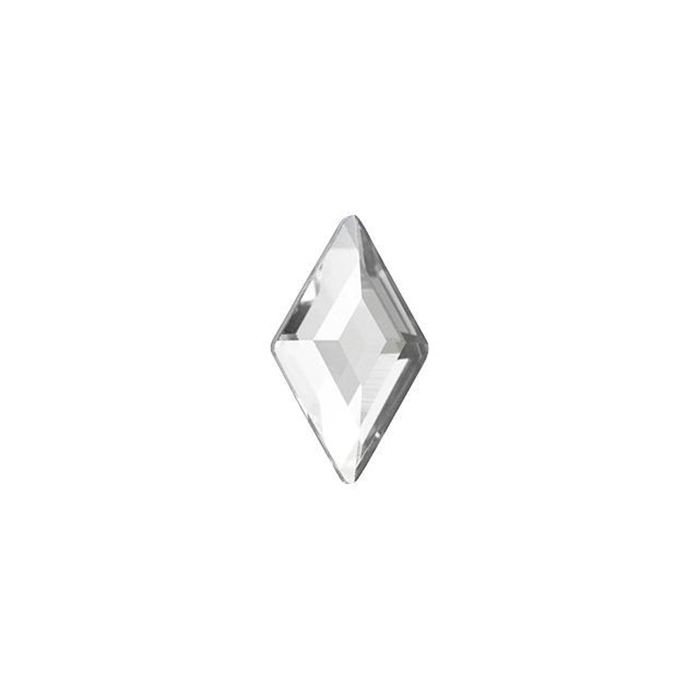 PRESTIGE Crystal, #2773 Diamond Shape Flatback Rhinestone 9.9x5.9mm, Crystal (1 Piece)