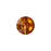 PRESTIGE Crystal, #3015 Rivoli Button 12mm, Light Amber (1 Piece)