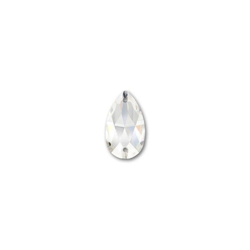 PRESTIGE Crystal, #3230 Teardrop Sew-On Stone 12mm, Crystal (1 Piece)