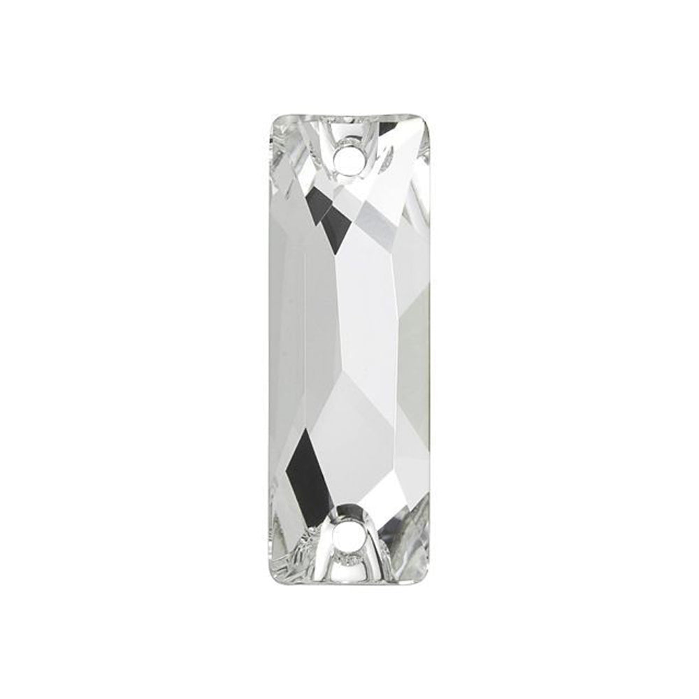 PRESTIGE Crystal, #3255 Baguette Sew-On Stone 26mm, Crystal (1 Piece)