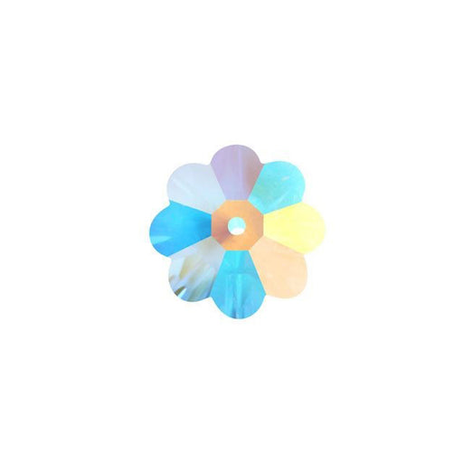 PRESTIGE Crystal, #3700 Margarita Flower Bead 8mm, Crystal AB (1 Piece)