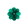 PRESTIGE Crystal, #3700 Margarita Flower Bead 10mm, Emerald (1 Piece)