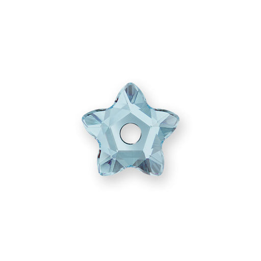 PRESTIGE Crystal, #3754 Star Flower Bead 7mm, Aquamarine (1 Piece)