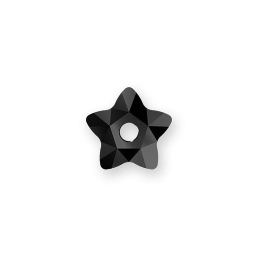 PRESTIGE Crystal, #3754 Star Flower Bead 5mm, Jet (1 Piece)