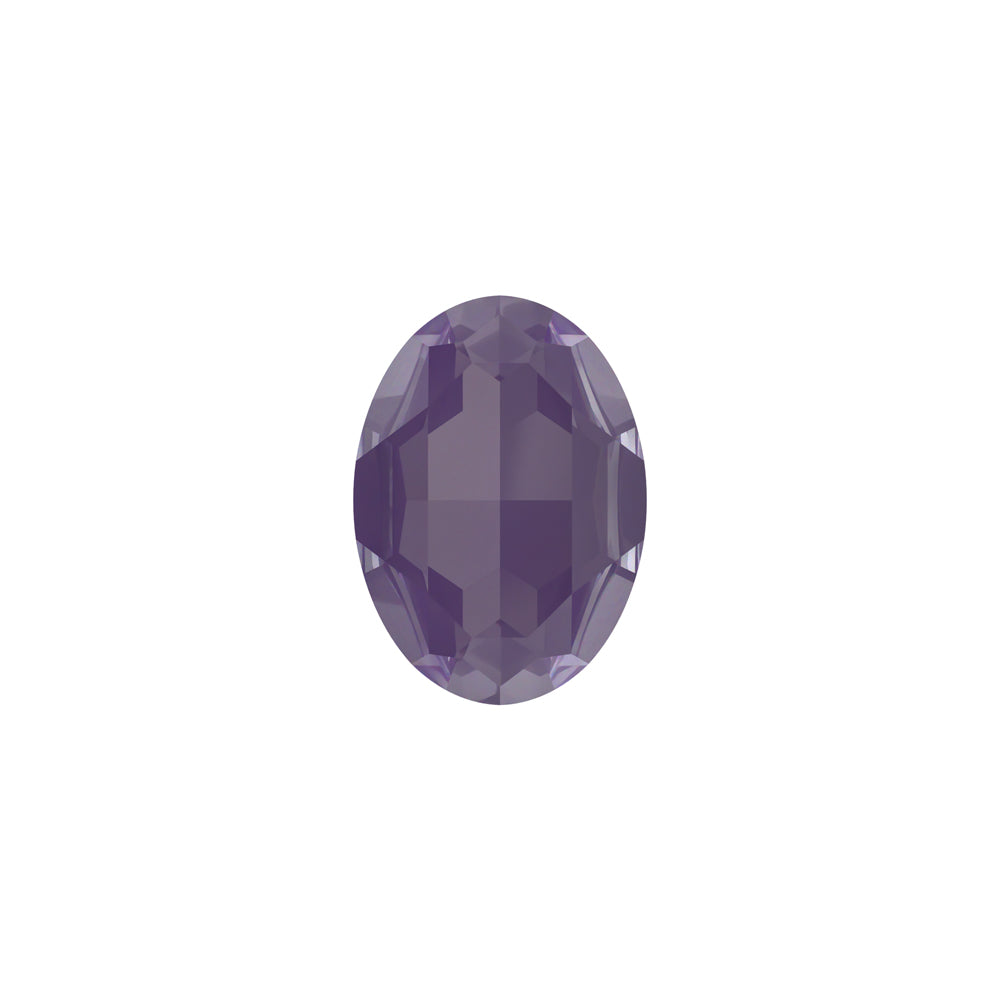 PRESTIGE Crystal, #4127 Fancy Oval Stone 30mm, Crystal Purple Ignite (1 Piece)