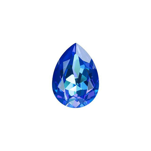 PRESTIGE Crystal, #4320 Pear Fancy Stone 18mm, Royal Blue LacquerPRO DeLite (1 Piece)