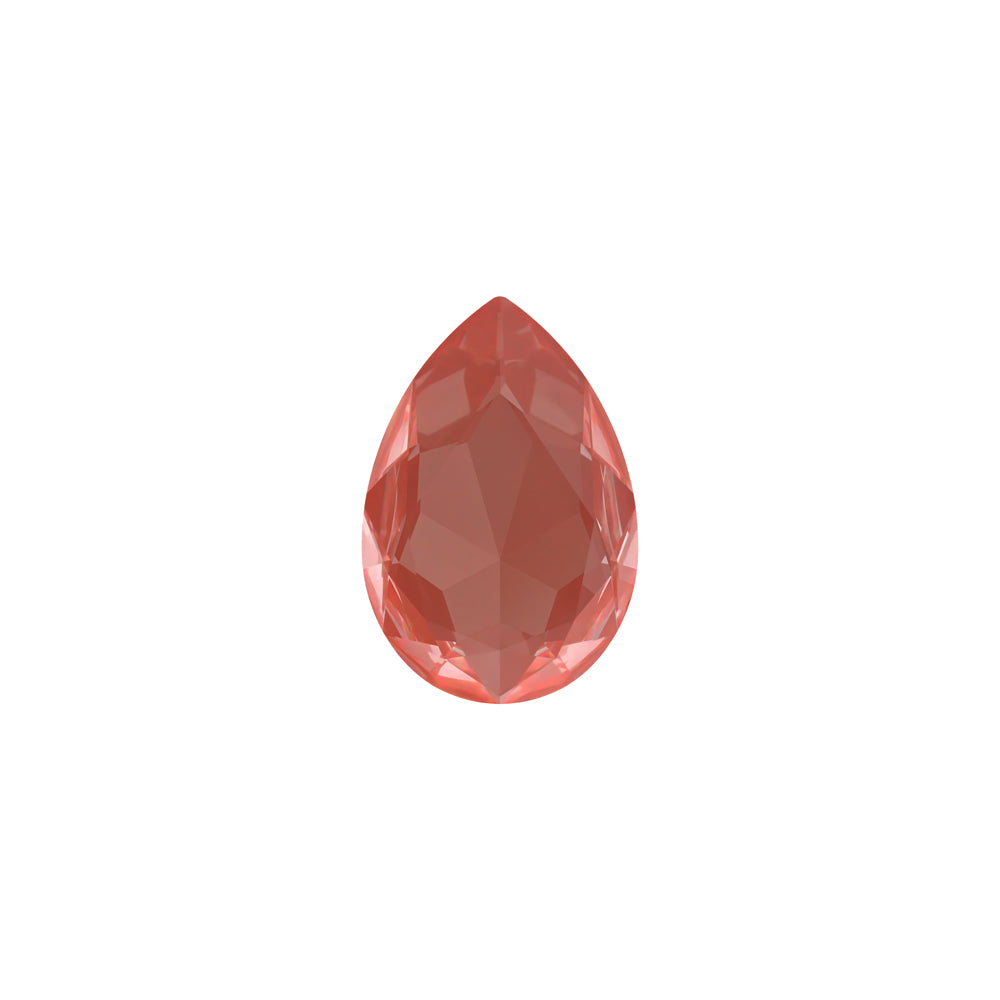 PRESTIGE Crystal, #4327 Pear Fancy Stone 30mm, Crystal Maroon Ignite (1 Piece)