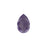 PRESTIGE Crystal, #4327 Pear Fancy Stone 30mm, Crystal Purple Ignite (1 Piece)