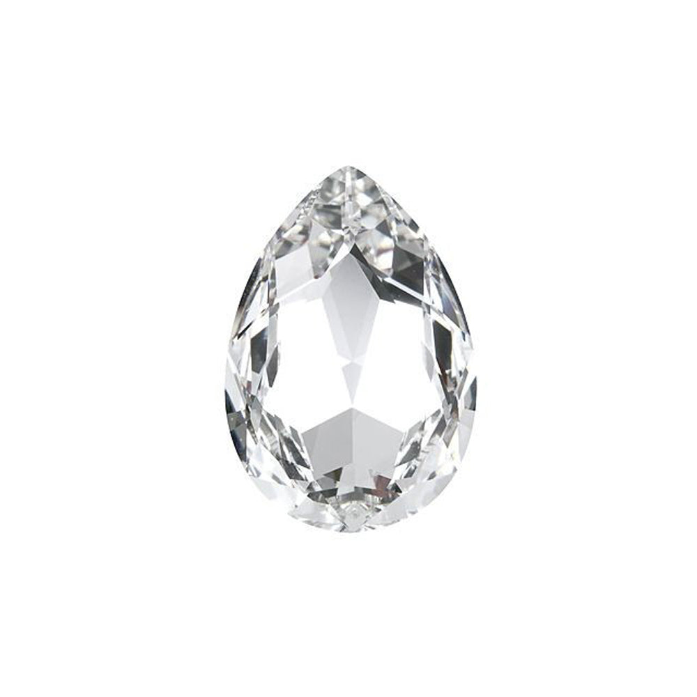 PRESTIGE Crystal, #4327 Pear Fancy Stone 30mm, Crystal (1 Piece)