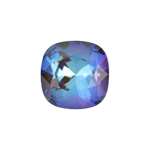 PRESTIGE Crystal, #4470 Cushion Fancy Stone 12mm, Army Green DeLite LacquerPRO (1 Piece)